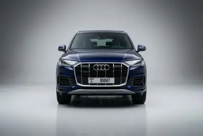 Rent Audi Q7 Blue 2022 in Dubai