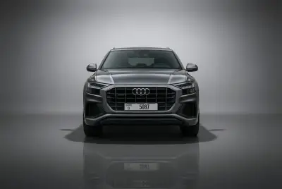Rent Audi Q8 Grey 2022 in Dubai