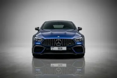 Dubai'da 2021 model Mavi Mercedes-Benz AMG GT 63 kiralık