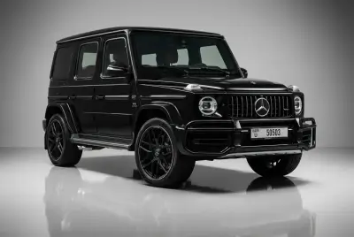 Dubai'de 2020 Model Siyah Mercedes-Benz G63 Kirala