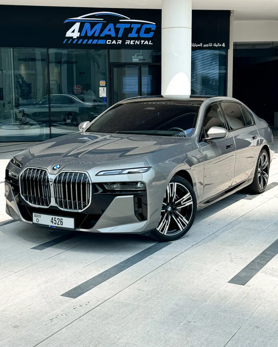 Rent BMW 735i 2023 in Dubai — photo 1 of 3