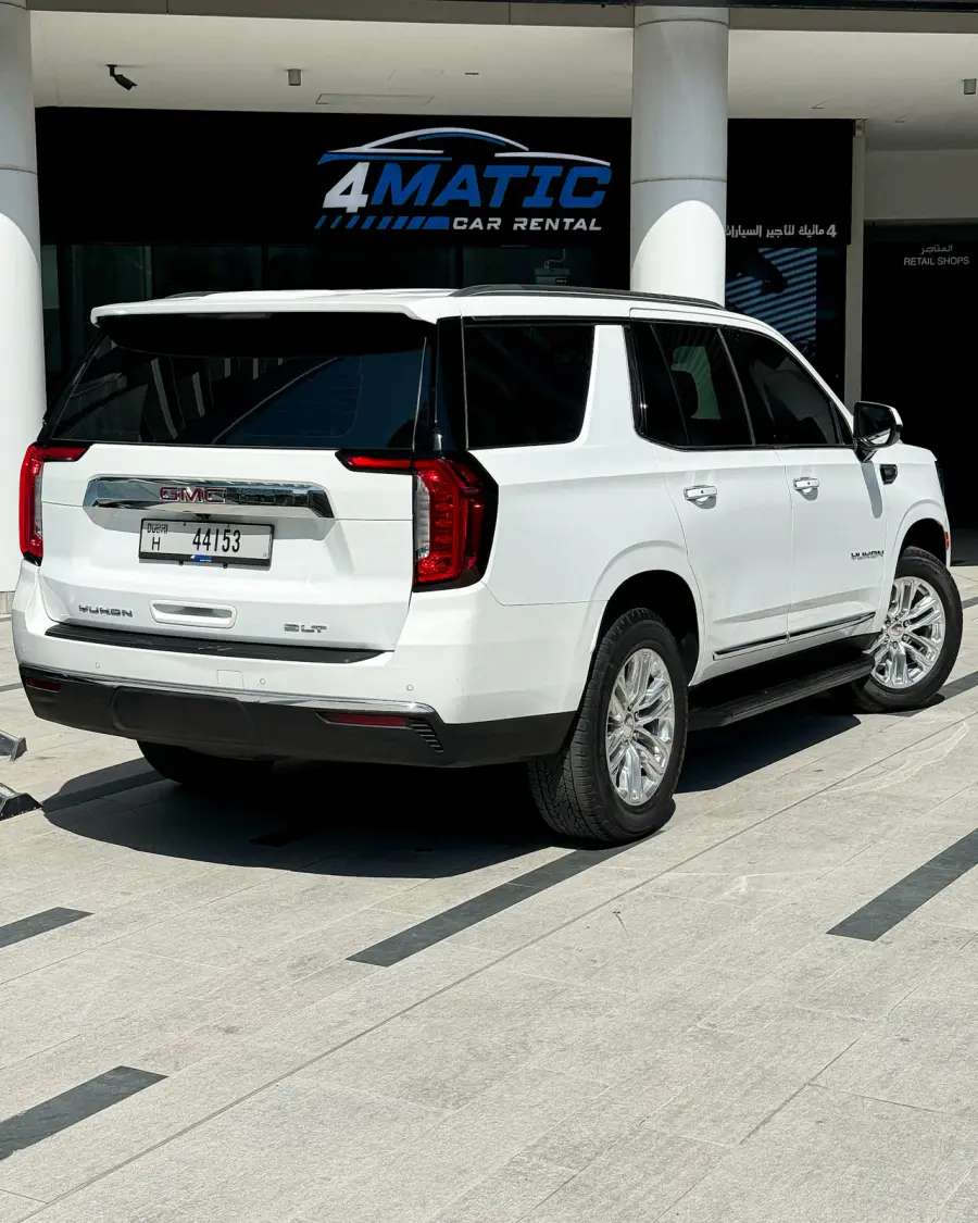 Rent GMC Yukon White - Luxury SUV Experience 2022 in Dubai — photo 2 of 3