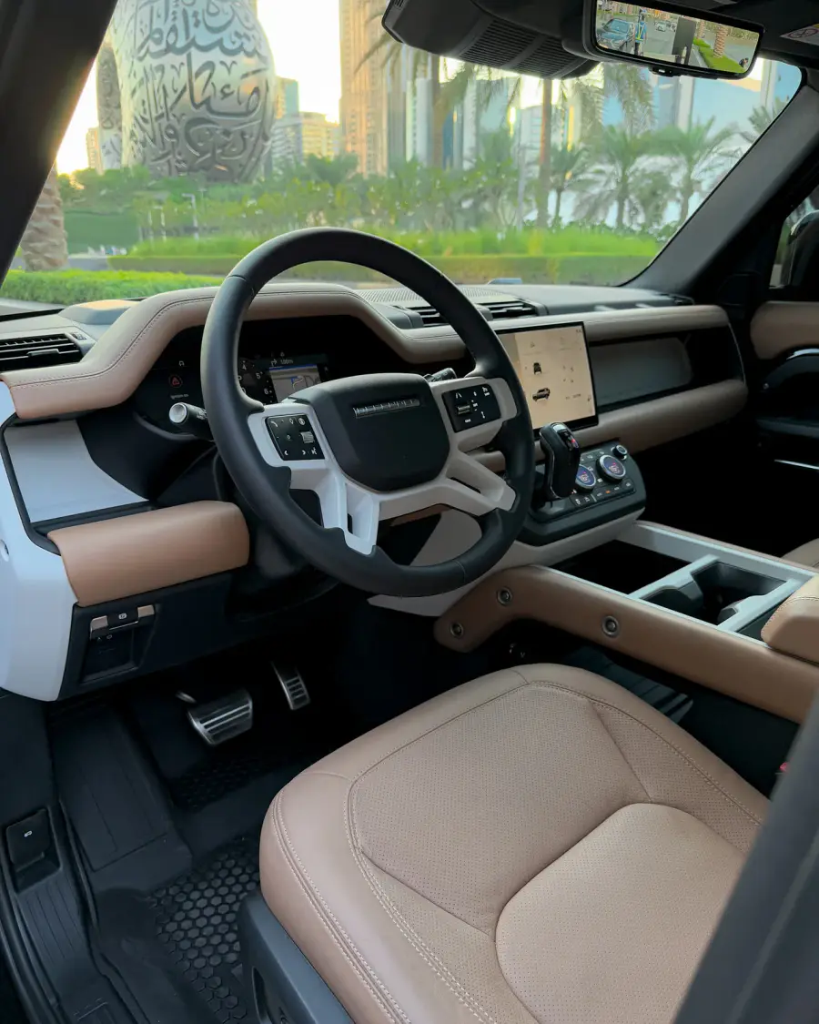 Rent Land Rover Defender Black 2025 in Dubai — photo 8 of 8