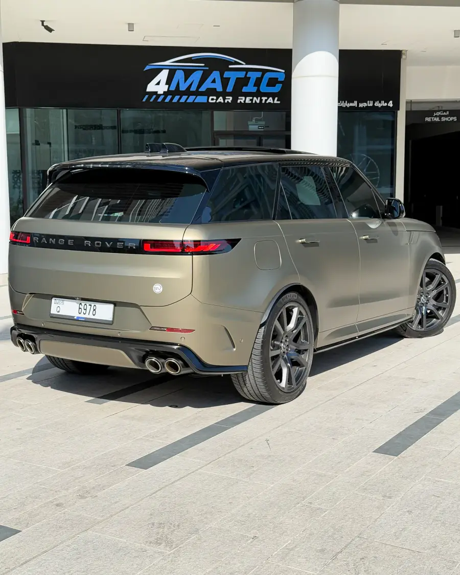 Rent Land Rover Range Rover SV Edition One Matt Bronze 2024 in Dubai — photo 2 of 8