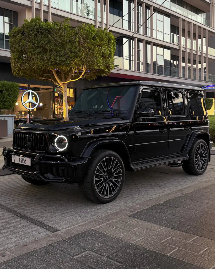 Rent Mercedes AMG G63 Black 2025 in Dubai — Mercedes-Benz — photo 3 of 5