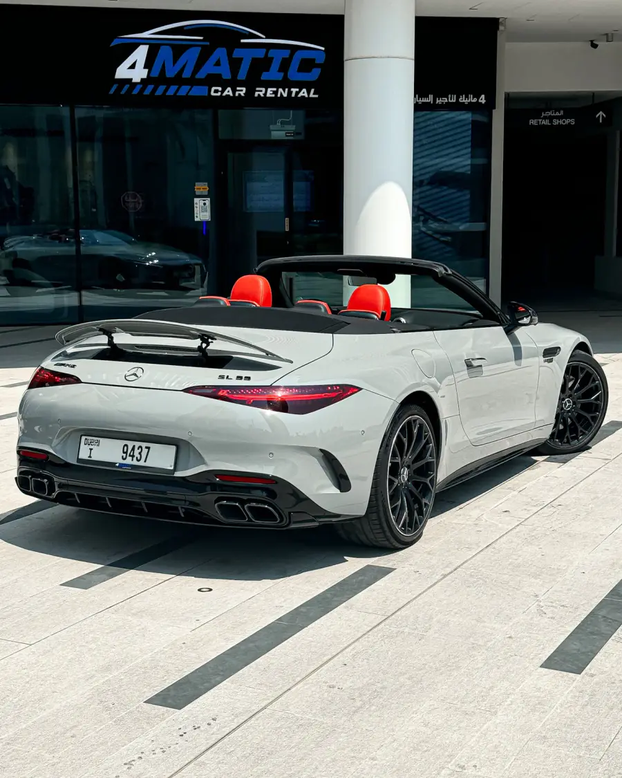 Rent Mercedes AMG SL 55 2022 in Dubai — Mercedes-Benz — photo 2 of 3