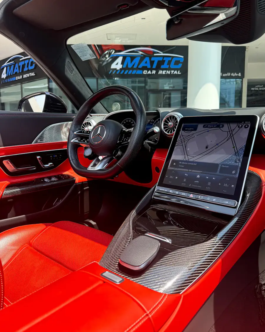 Rent Mercedes AMG SL 55 2022 in Dubai — Mercedes-Benz — photo 3 of 3