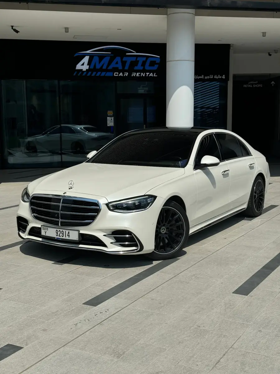Rent Mercedes S500 Luxury Sedan 2022 in Dubai — Mercedes-Benz — photo 1 of 3