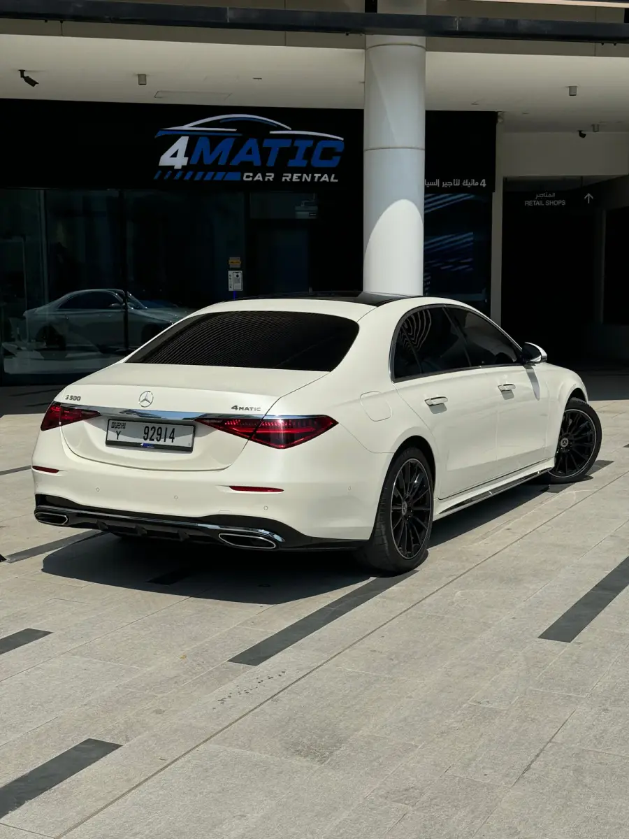 Rent Mercedes S500 Luxury Sedan 2022 in Dubai — Mercedes-Benz — photo 2 of 3