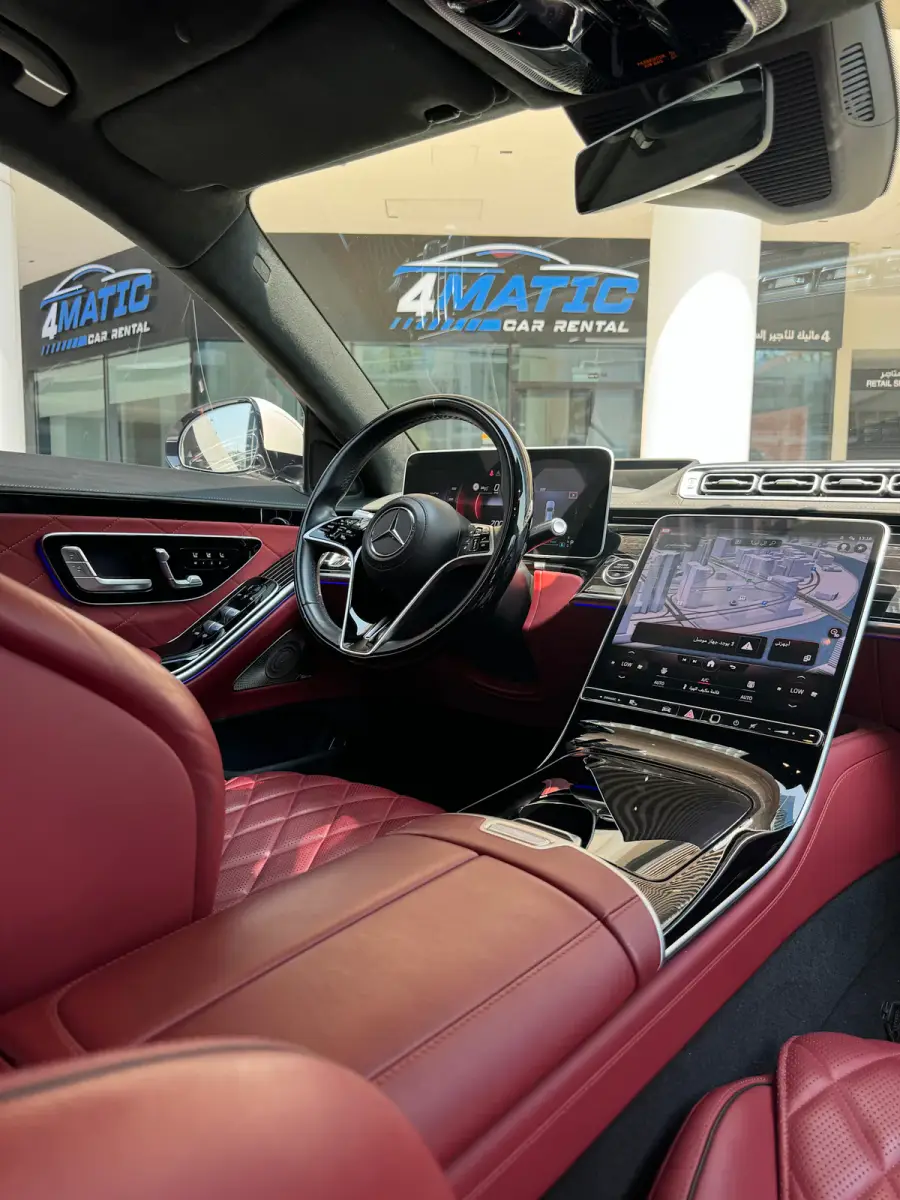 Rent Mercedes S500 Luxury Sedan 2022 in Dubai — Mercedes-Benz — photo 3 of 3