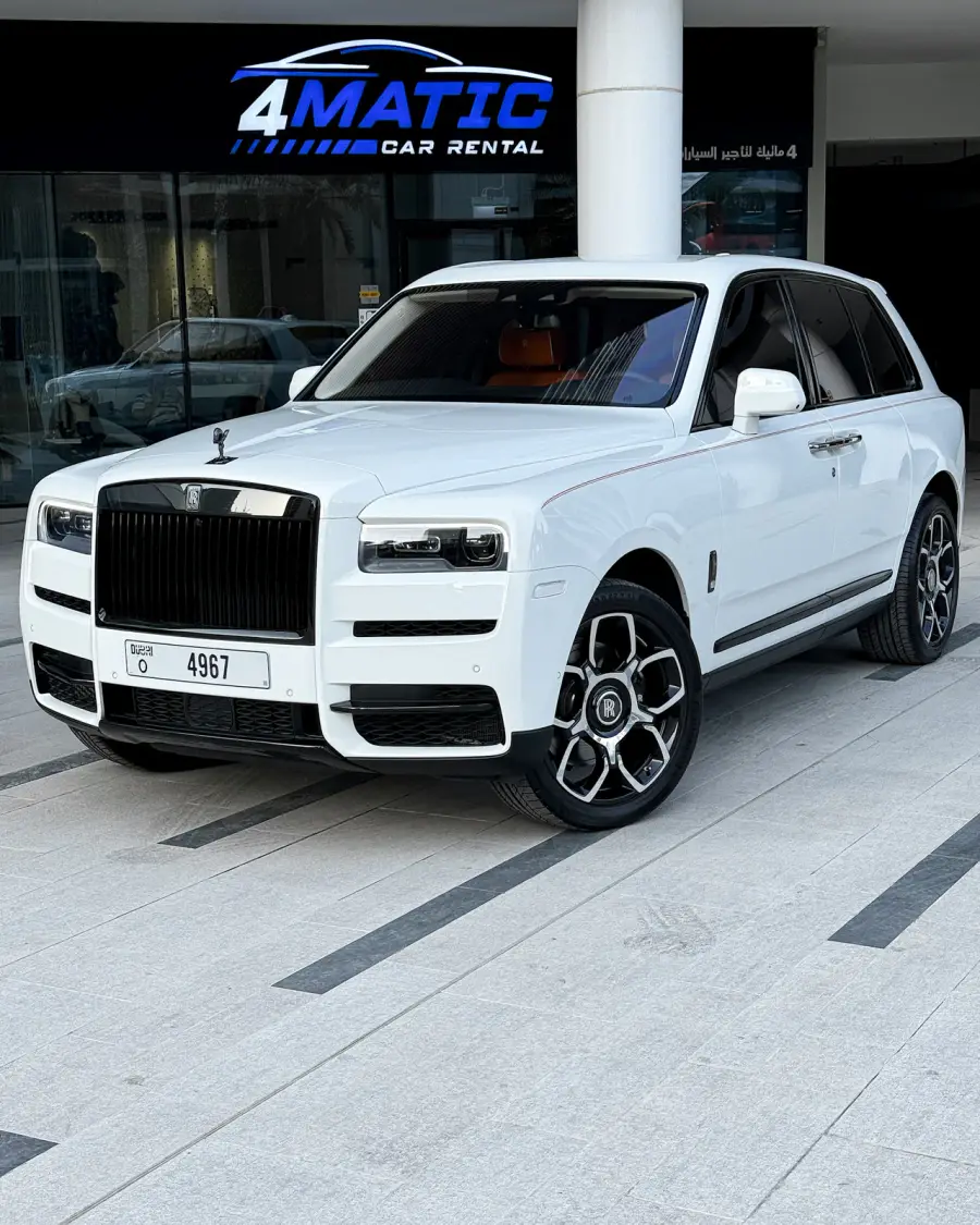 Rent Rolls-Royce Cullinan Black Badge 2023 in Dubai — photo 1 of 9