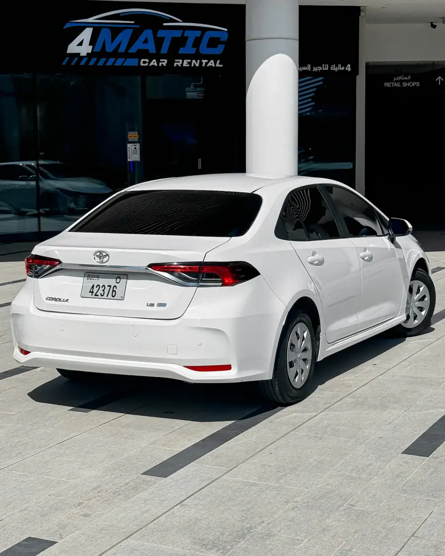 Rent Toyota Corolla White - Effortless Elegance 2023 in Dubai — photo 2 of 3