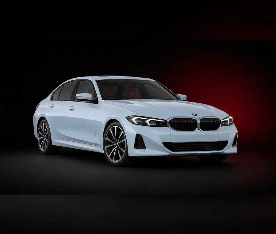 Rent BMW 3 Series Black 2026 in Dubai — photo 1 of 4