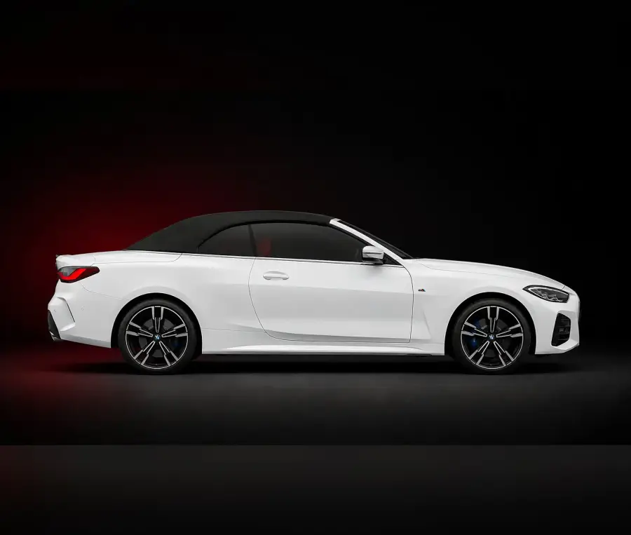 Rent BMW 420i White 2024 in Dubai — photo 2 of 5