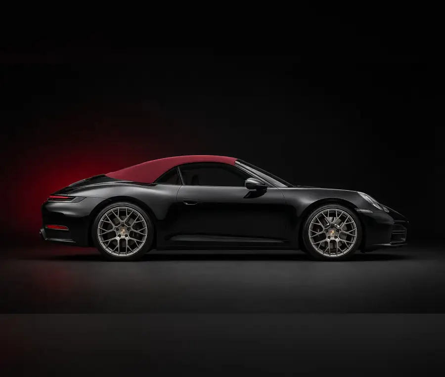Rent Porsche 911 Cabriolet Black 2024 in Dubai — photo 2 of 5