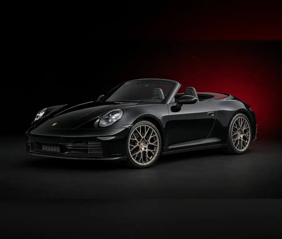 Rent Porsche 911 Cabriolet Black 2024 in Dubai — photo 5 of 5