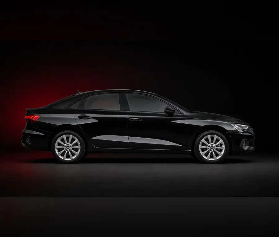 Rent Audi A3 Black 2024 in Dubai — photo 2 of 4