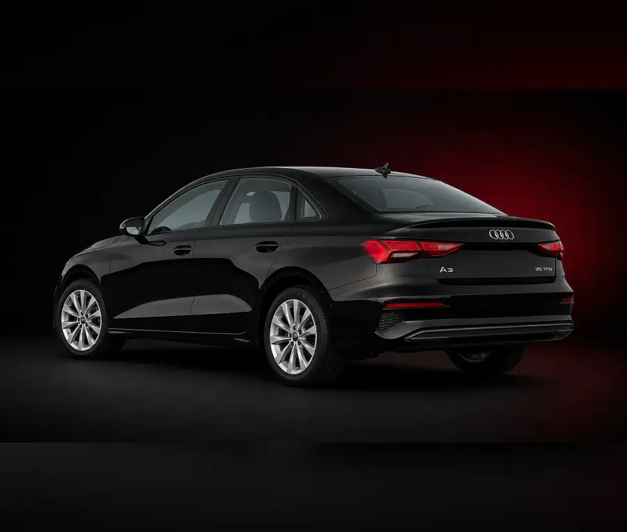 Rent Audi A3 Black 2024 in Dubai — photo 3 of 4