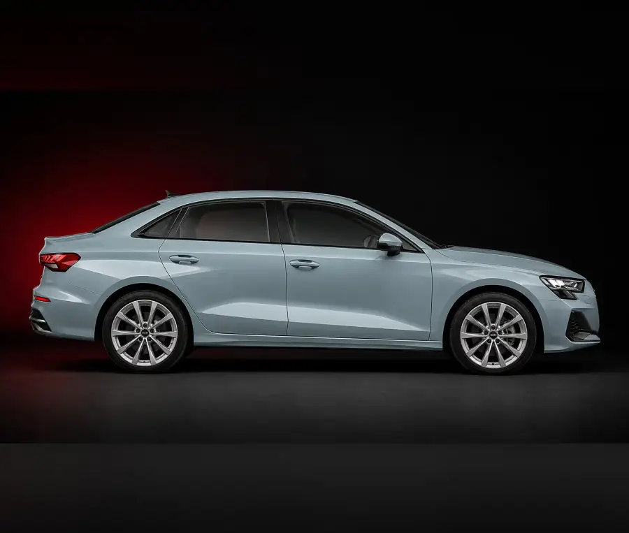 Rent Audi A3 White 2026 in Dubai — photo 2 of 4