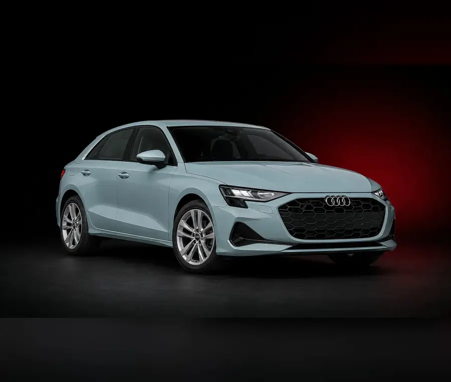 Rent Audi A3 White 2026 in Dubai — photo 1 of 4