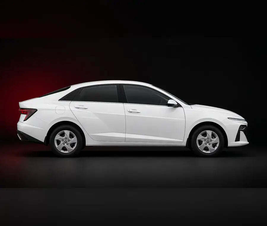Rent Hyundai Accent White 2024 in Dubai — photo 2 of 4