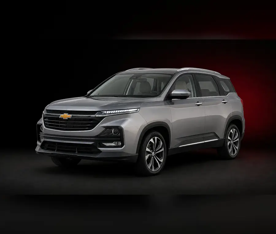 Rent Chevrolet Captiva Grey 2024 in Dubai — photo 1 of 4