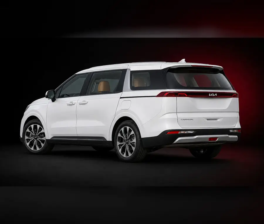Rent Kia Carnival White 2022 in Dubai — photo 3 of 4