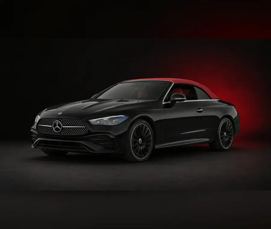 تأجير مرسيدس CLE 300 Cabriolet الأسود 2024 في دبي — صورة 1 من 5