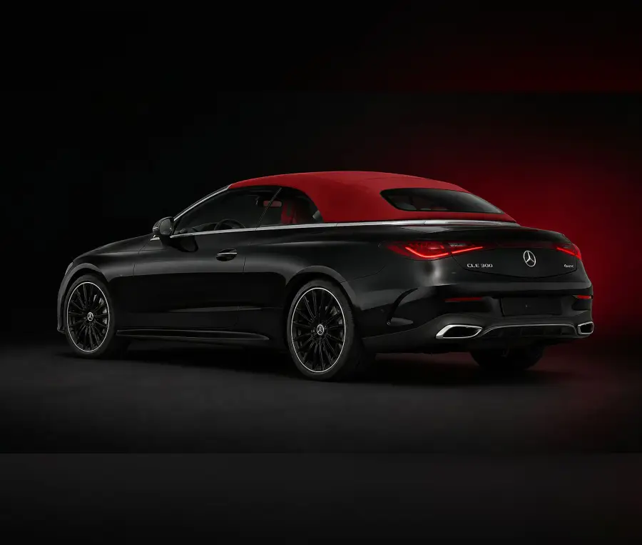 تأجير مرسيدس CLE 300 Cabriolet الأسود 2024 في دبي — صورة 3 من 5
