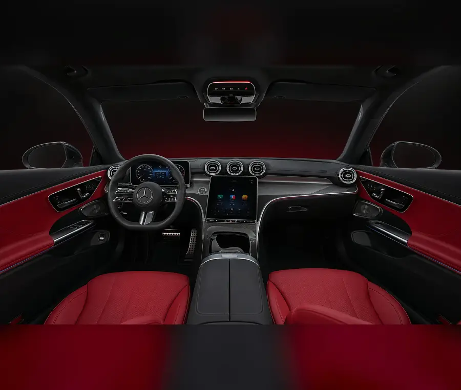 تأجير مرسيدس CLE 300 Cabriolet الأسود 2024 في دبي — صورة 4 من 5