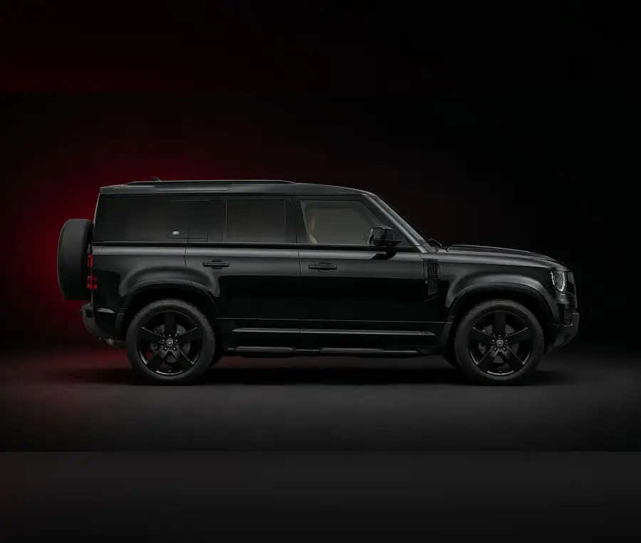 Rent Land Rover Defender Black 2025 in Dubai — photo 2 of 4