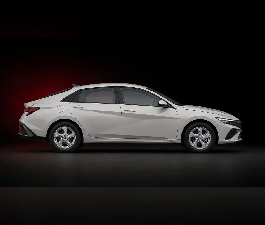 Rent Hyundai Elantra White 2024 in Dubai — photo 2 of 4