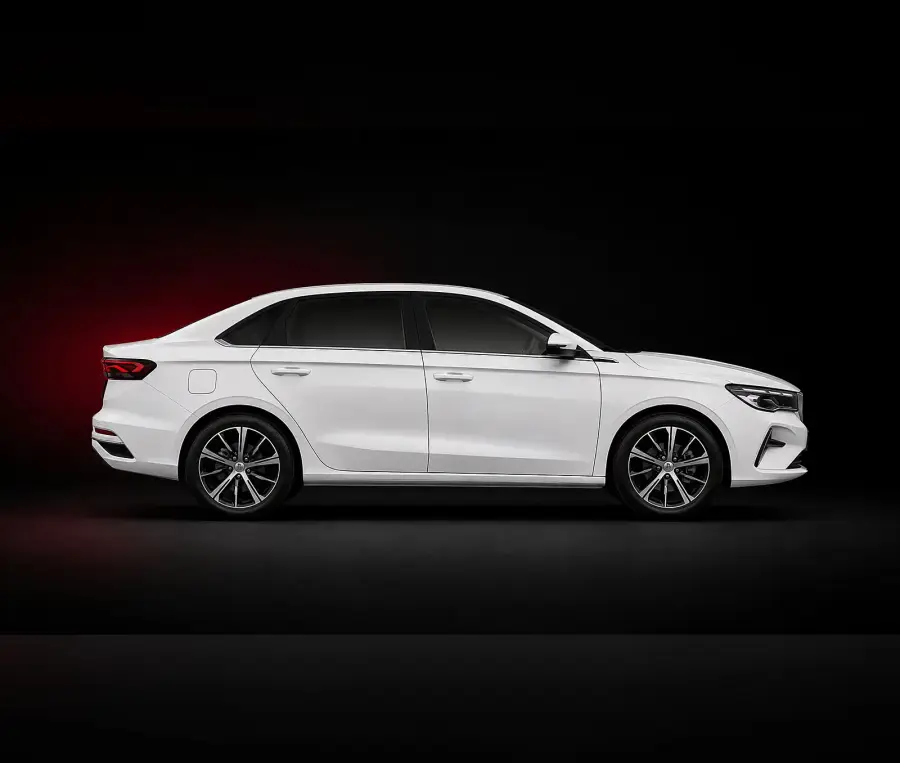 Rent Geely Emgrand White 2026 in Dubai — photo 2 of 4