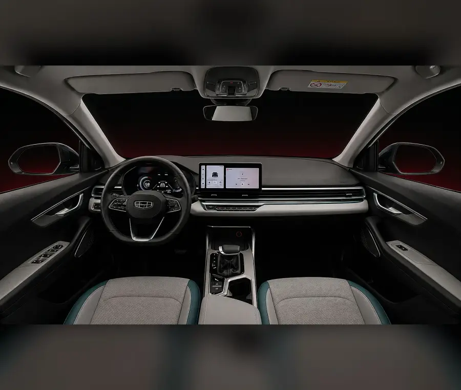 Rent Geely Emgrand White 2026 in Dubai — photo 4 of 4