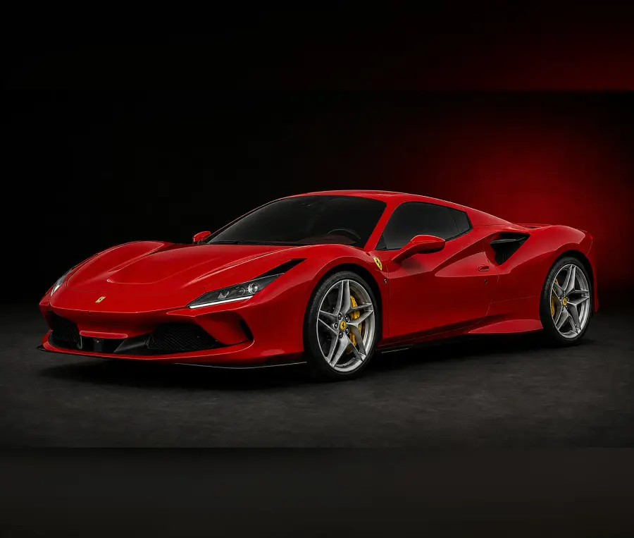 Rent Ferrari F8 Spider Red 2023 in Dubai — photo 1 of 5