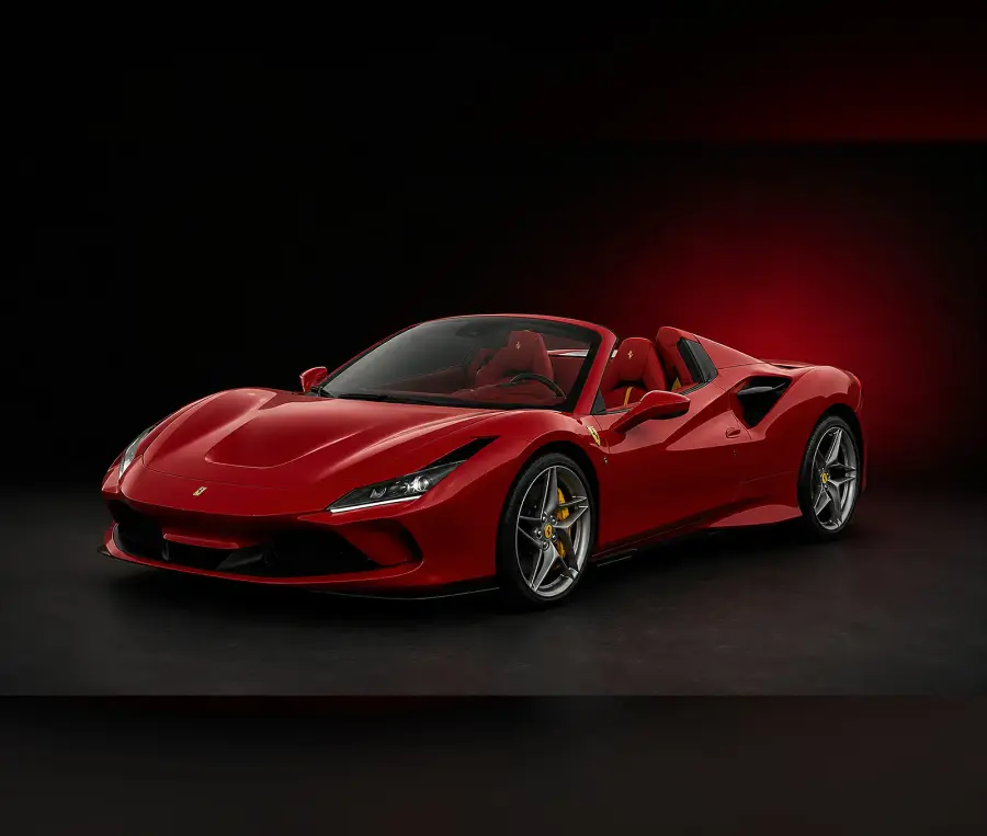 Rent Ferrari F8 Spider Red 2023 in Dubai — photo 5 of 5