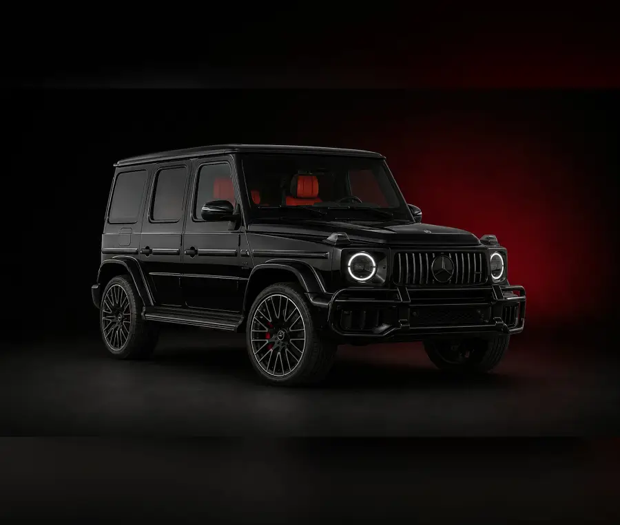 تأجير مرسيدس AMG G 63 الأسود 2025 في دبي — صورة 1 من 4