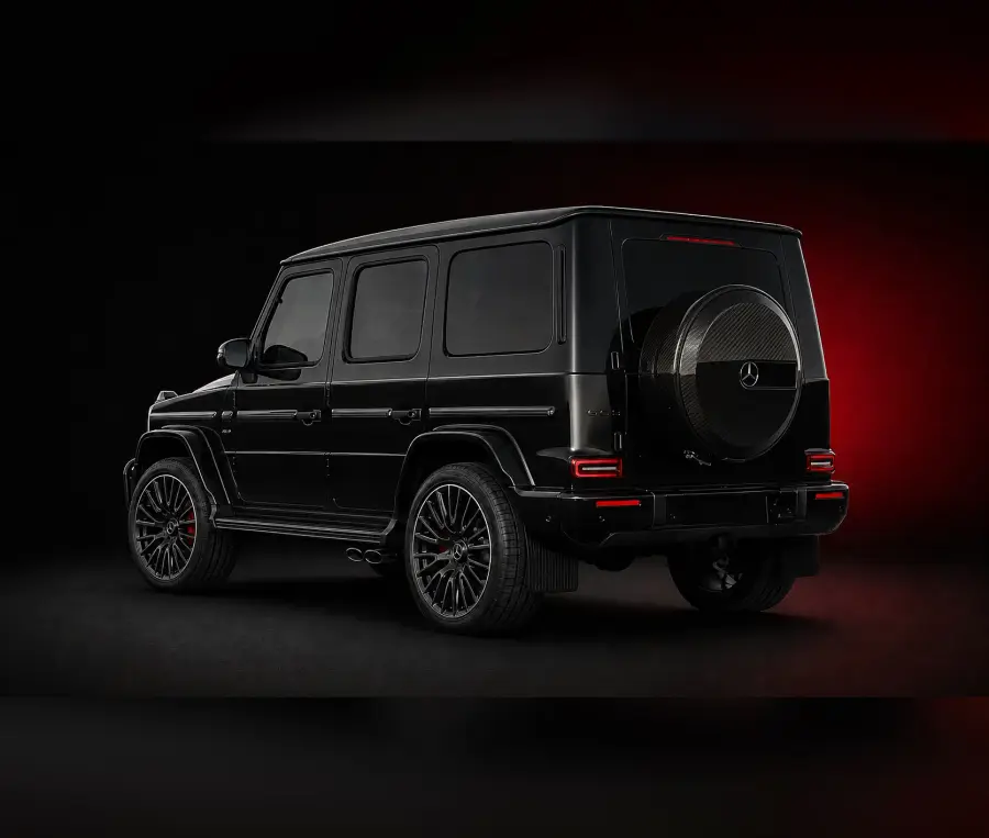 تأجير مرسيدس AMG G 63 الأسود 2025 في دبي — صورة 3 من 4