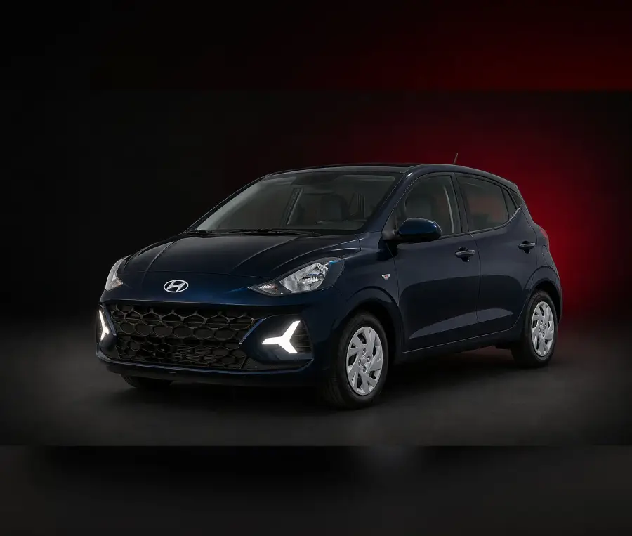 Rent Hyundai i10 White 2025 in Dubai — photo 1 of 4