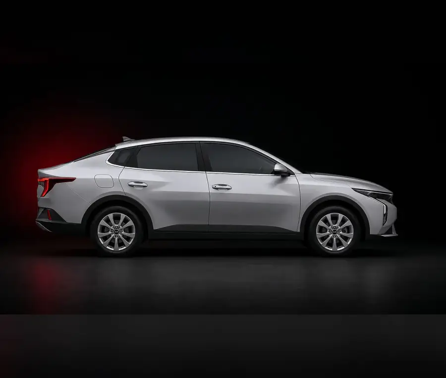 Rent Kia K3 Silver 2024 in Dubai — photo 2 of 4
