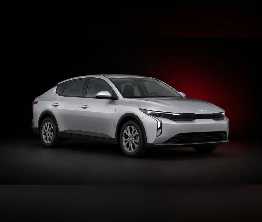 Rent Kia K3 Silver 2024 in Dubai — photo 1 of 4