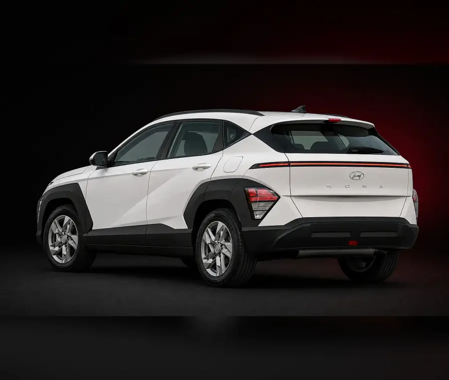 Rent Hyundai Kona Grey 2023 in Dubai — photo 3 of 4