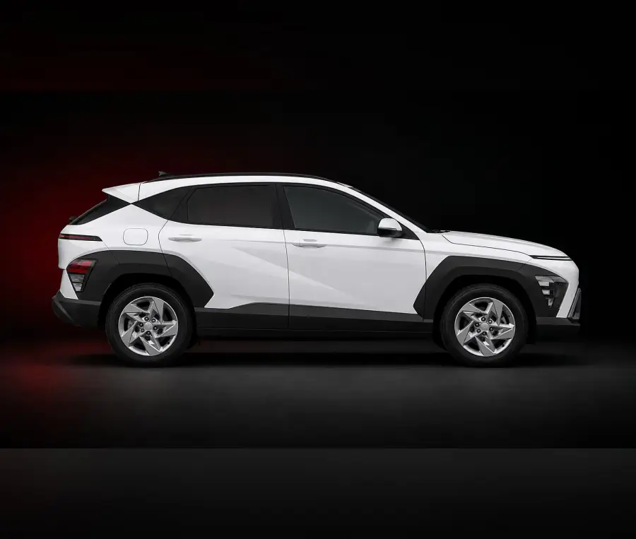 Rent Hyundai Kona White 2024 in Dubai — photo 2 of 4