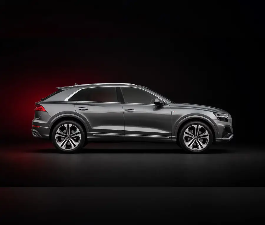 Rent Audi Q8 Grey 2023 in Dubai — photo 2 of 4