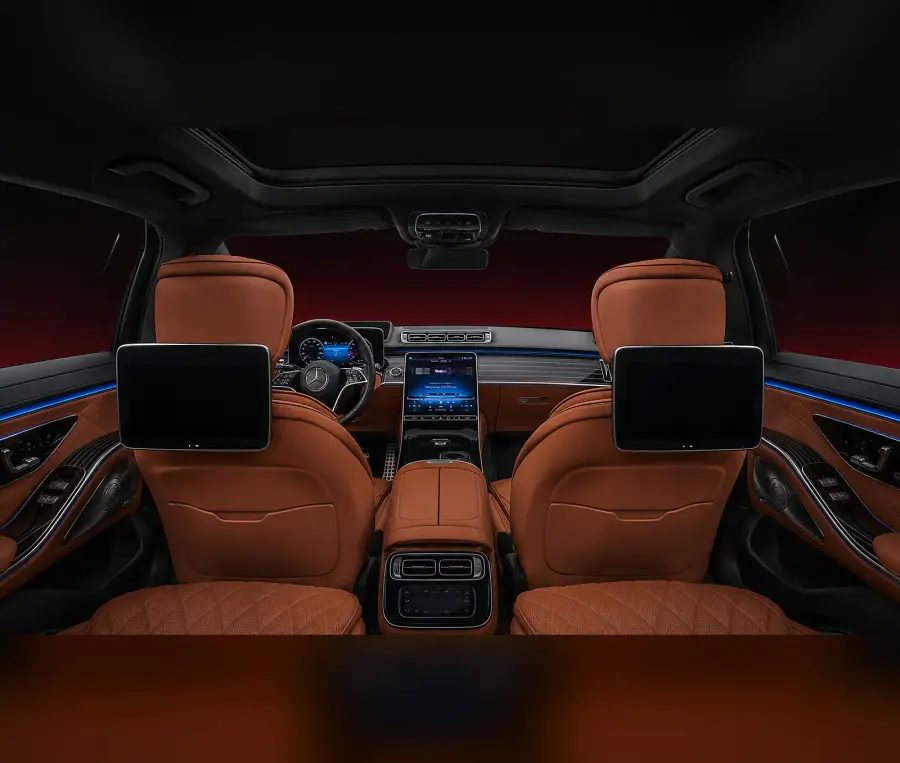 Аренда авто Mercedes-Benz S 500 черный 2024 в Дубае в аренду в Дубай, ОАЭ — Mercedes-Benz — фото 4 из 4