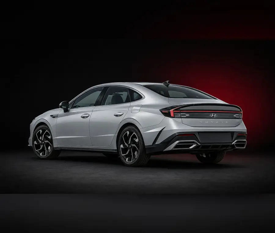 Аренда Hyundai Sonata серебристого 2025 года в Дубае в аренду в Дубай, ОАЭ — Hyundai — фото 3 из 4