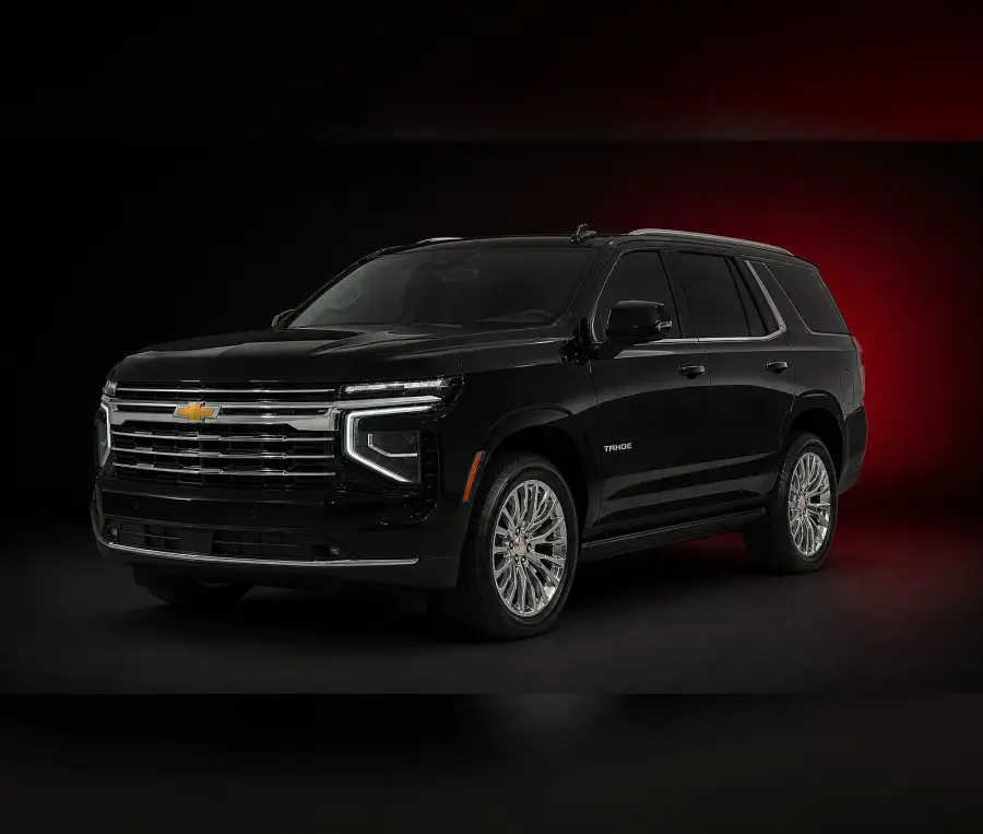 Rent Chevrolet Tahoe Black 2025 in Dubai — photo 1 of 4