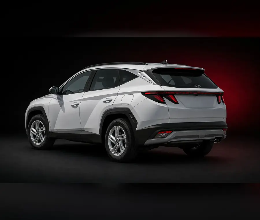 Rent Hyundai Tucson White 2025 in Dubai — photo 3 of 4