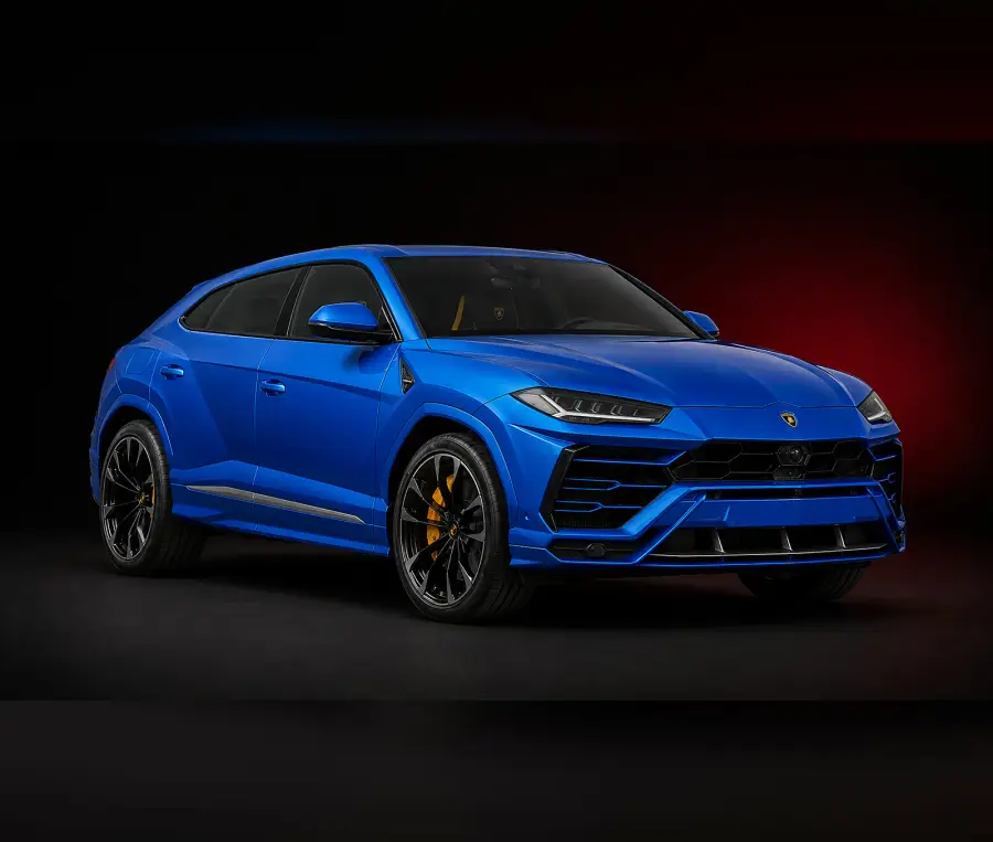 Rent Lamborghini Urus Blue 2024 in Dubai — photo 1 of 4