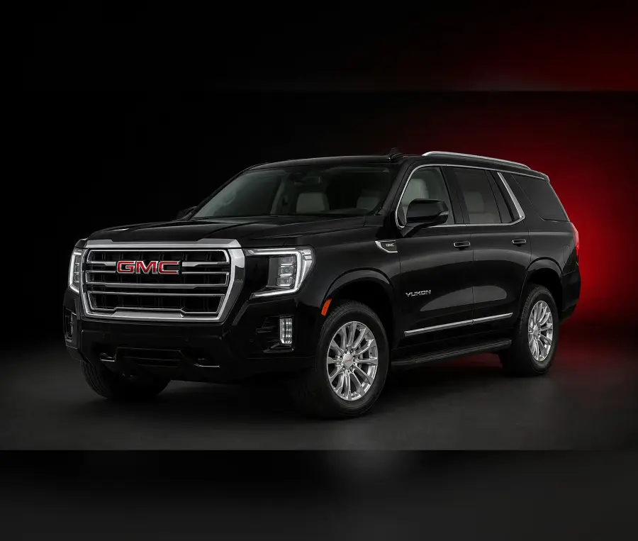 Rent GMC Yukon Black 2024 in Dubai — photo 1 of 4